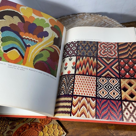 Erica Wilson's embroidery book vintage hardbook - Picture 7 of 14